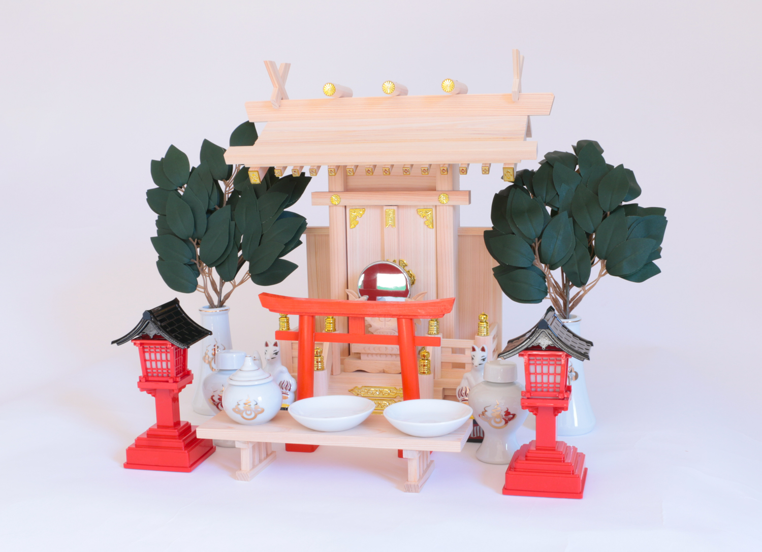 Inari Kamidana Set 稲荷神棚セット – Shinto Inari